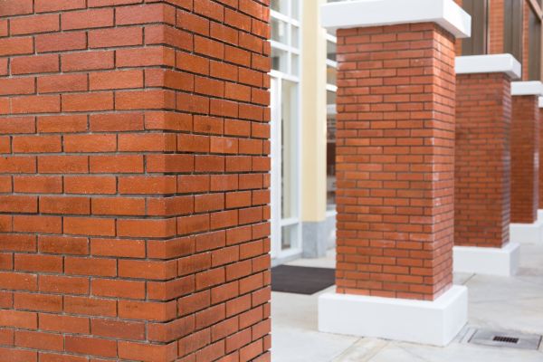 Brick Column Installation in Boulder