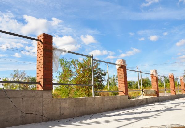 Brick Pillar Installation in Boulder